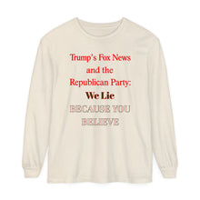 Load image into Gallery viewer, Unisex Garment-dyed Long Sleeve T-Shirt