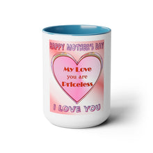 Load image into Gallery viewer, Two-Tone Coffee Mugs, 15oz