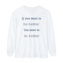 Load image into Gallery viewer, Unisex Garment-dyed Long Sleeve T-Shirt