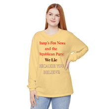 Load image into Gallery viewer, Unisex Garment-dyed Long Sleeve T-Shirt