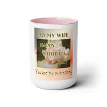 Load image into Gallery viewer, Two-Tone Coffee Mugs, 15oz