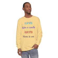 Load image into Gallery viewer, Unisex Garment-dyed Long Sleeve T-Shirt