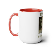 Load image into Gallery viewer, Two-Tone Coffee Mugs, 15oz