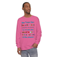 Load image into Gallery viewer, Unisex Garment-dyed Long Sleeve T-Shirt