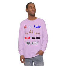 Load image into Gallery viewer, Unisex Garment-dyed Long Sleeve T-Shirt