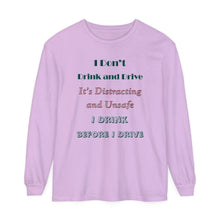 Load image into Gallery viewer, Unisex Garment-dyed Long Sleeve T-Shirt