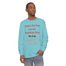 Load image into Gallery viewer, Unisex Garment-dyed Long Sleeve T-Shirt