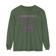 Load image into Gallery viewer, Unisex Garment-dyed Long Sleeve T-Shirt