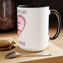 Load image into Gallery viewer, Two-Tone Coffee Mugs, 15oz