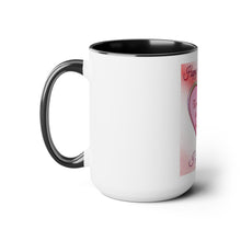 Load image into Gallery viewer, Two-Tone Coffee Mugs, 15oz