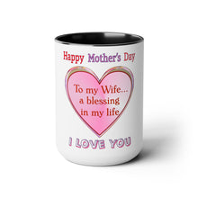 Load image into Gallery viewer, Two-Tone Coffee Mugs, 15oz