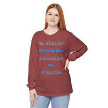 Load image into Gallery viewer, Unisex Garment-dyed Long Sleeve T-Shirt
