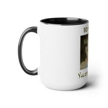 Load image into Gallery viewer, Two-Tone Coffee Mugs, 15oz