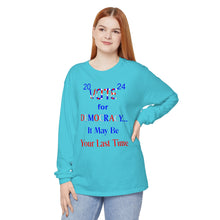 Load image into Gallery viewer, Unisex Garment-dyed Long Sleeve T-Shirt