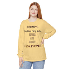 Load image into Gallery viewer, Unisex Garment-dyed Long Sleeve T-Shirt