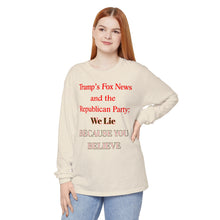 Load image into Gallery viewer, Unisex Garment-dyed Long Sleeve T-Shirt