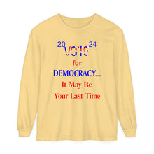 Load image into Gallery viewer, Unisex Garment-dyed Long Sleeve T-Shirt