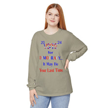 Load image into Gallery viewer, Unisex Garment-dyed Long Sleeve T-Shirt
