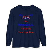 Load image into Gallery viewer, Unisex Garment-dyed Long Sleeve T-Shirt