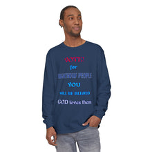Load image into Gallery viewer, Unisex Garment-dyed Long Sleeve T-Shirt