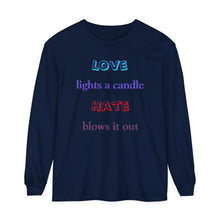 Load image into Gallery viewer, Unisex Garment-dyed Long Sleeve T-Shirt