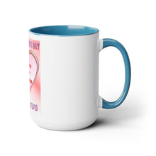 Load image into Gallery viewer, Two-Tone Coffee Mugs, 15oz