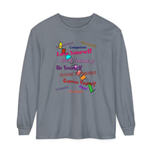 Load image into Gallery viewer, Unisex Garment-dyed Long Sleeve T-Shirt