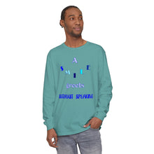Load image into Gallery viewer, Unisex Garment-dyed Long Sleeve T-Shirt