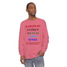 Load image into Gallery viewer, Unisex Garment-dyed Long Sleeve T-Shirt