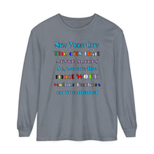 Load image into Gallery viewer, Unisex Garment-dyed Long Sleeve T-Shirt