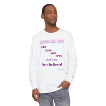Load image into Gallery viewer, Unisex Garment-dyed Long Sleeve T-Shirt