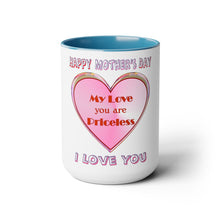 Load image into Gallery viewer, Two-Tone Coffee Mugs, 15oz