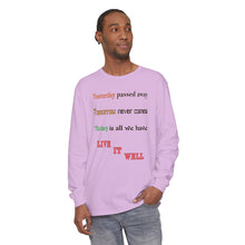 Load image into Gallery viewer, Unisex Garment-dyed Long Sleeve T-Shirt