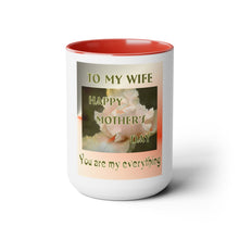 Load image into Gallery viewer, Two-Tone Coffee Mugs, 15oz