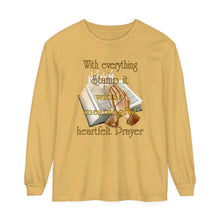 Load image into Gallery viewer, Unisex Garment-dyed Long Sleeve T-Shirt