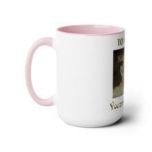 Load image into Gallery viewer, Two-Tone Coffee Mugs, 15oz