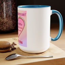 Load image into Gallery viewer, Two-Tone Coffee Mugs, 15oz