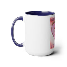 Load image into Gallery viewer, Two-Tone Coffee Mugs, 15oz