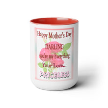 Load image into Gallery viewer, Two-Tone Coffee Mugs, 15oz