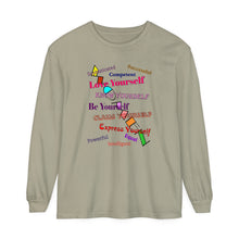 Load image into Gallery viewer, Unisex Garment-dyed Long Sleeve T-Shirt