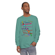 Load image into Gallery viewer, Unisex Garment-dyed Long Sleeve T-Shirt