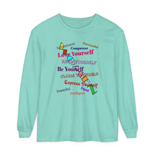 Load image into Gallery viewer, Unisex Garment-dyed Long Sleeve T-Shirt