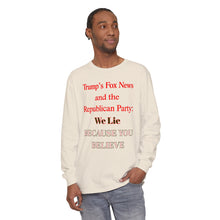 Load image into Gallery viewer, Unisex Garment-dyed Long Sleeve T-Shirt