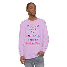 Load image into Gallery viewer, Unisex Garment-dyed Long Sleeve T-Shirt