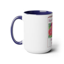 Load image into Gallery viewer, Two-Tone Coffee Mugs, 15oz