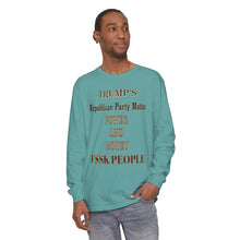 Load image into Gallery viewer, Unisex Garment-dyed Long Sleeve T-Shirt