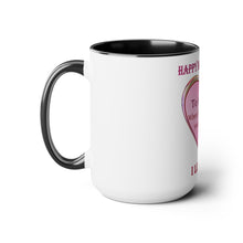 Load image into Gallery viewer, Two-Tone Coffee Mugs, 15oz