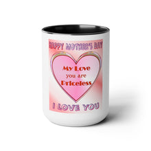 Load image into Gallery viewer, Two-Tone Coffee Mugs, 15oz