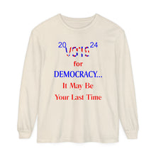 Load image into Gallery viewer, Unisex Garment-dyed Long Sleeve T-Shirt