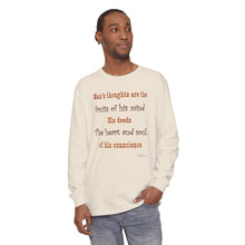 Load image into Gallery viewer, Unisex Garment-dyed Long Sleeve T-Shirt